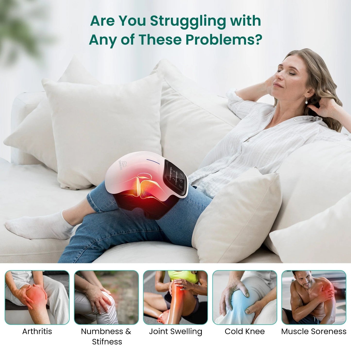 Lunux™ Ultra Knee Therapy Device